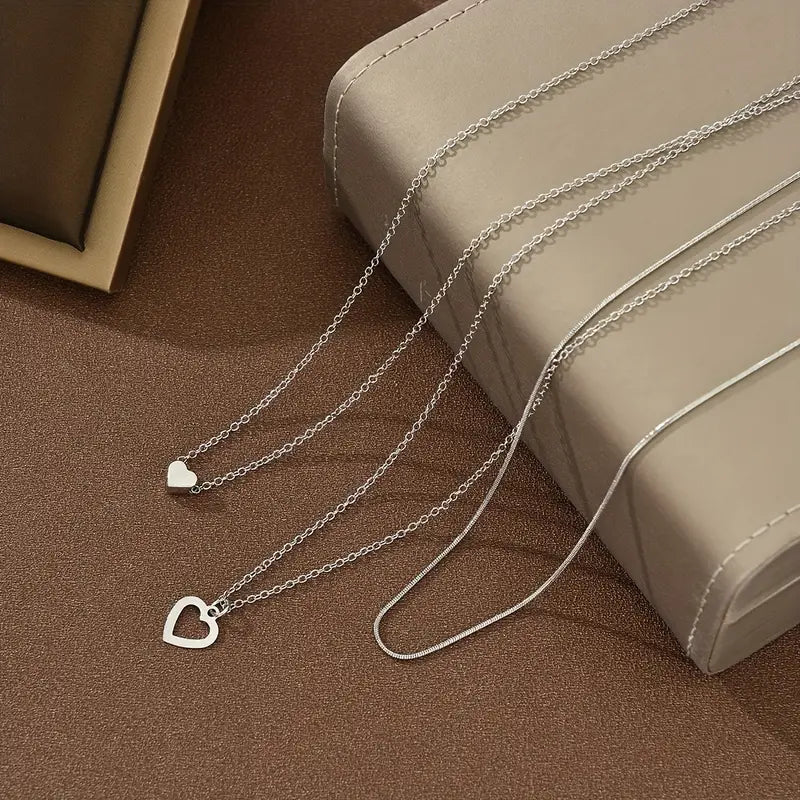 Everyday Chain Necklace Set for Women